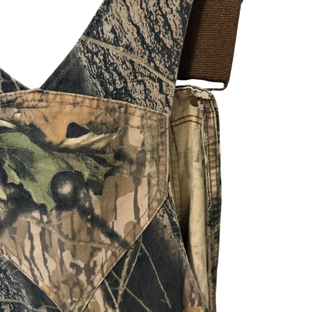 Commander Camo Hunting Bib Overalls Size 42 Regular Mossy Oak Style Camouflage